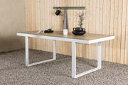 Venture Design Merlo Rektangulära Matbord 200 x 90 Vit