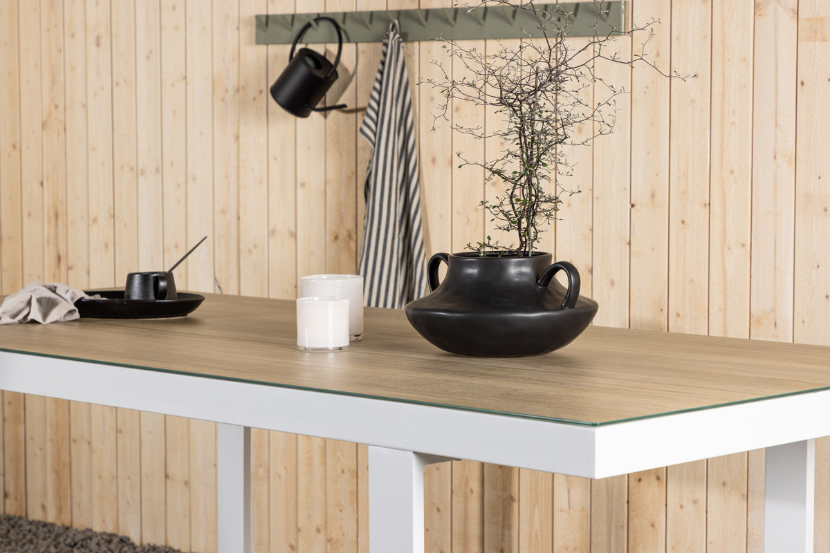 Venture Design Merlo Rektangulära Matbord 200 x 90 Vit