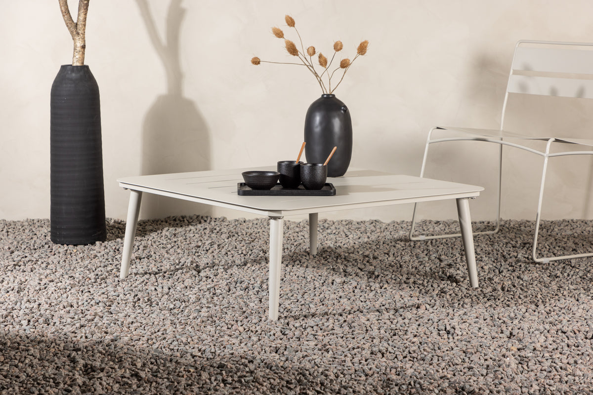 Venture Design Lina Soffbord 90 x 90 Beige