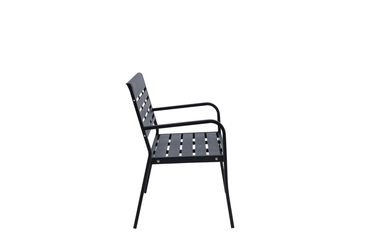 Venture Design Elvas Bänksoffor 60 x 84 x 125 Svart