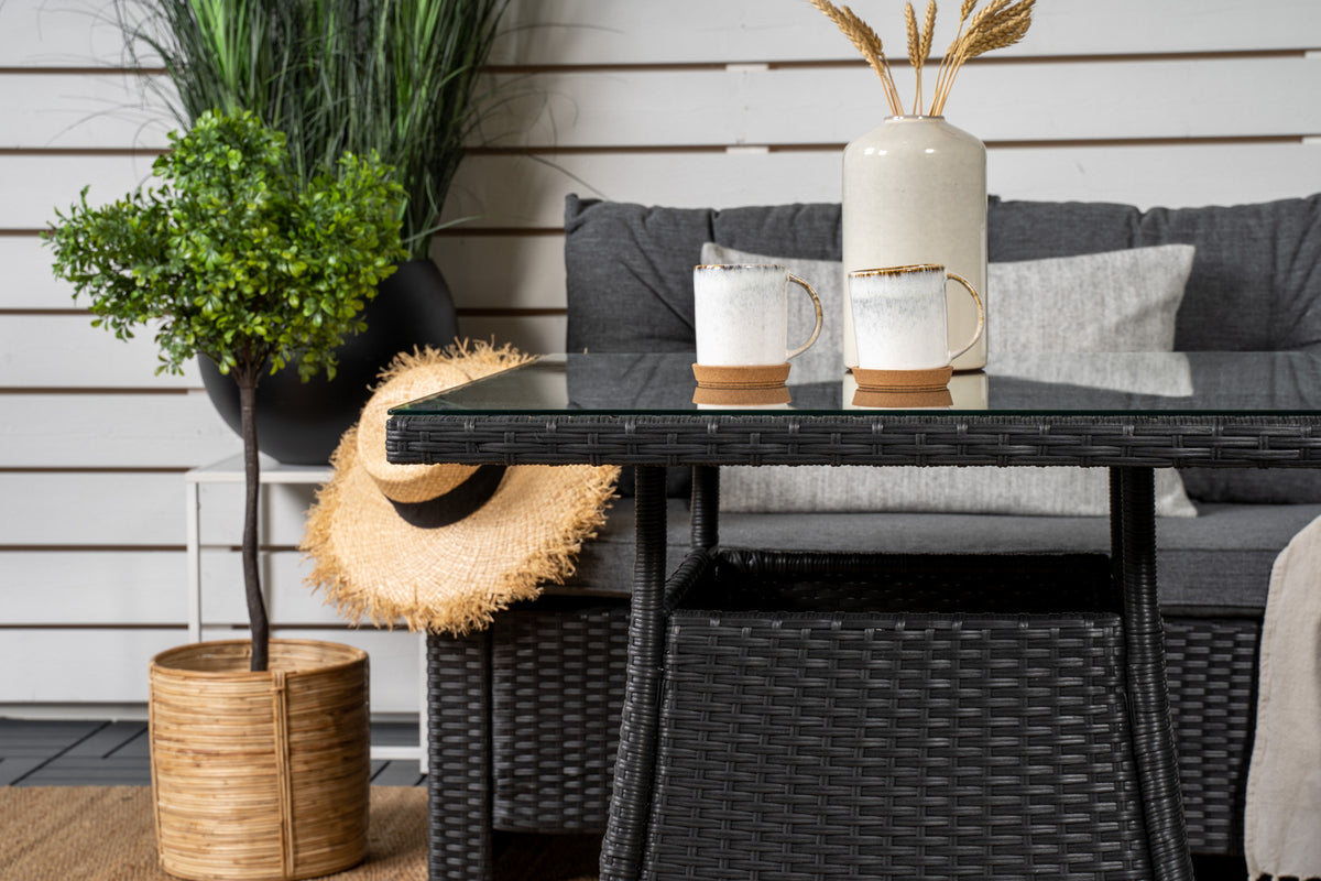 Venture Design Watford Hörngrupper Svart Svart