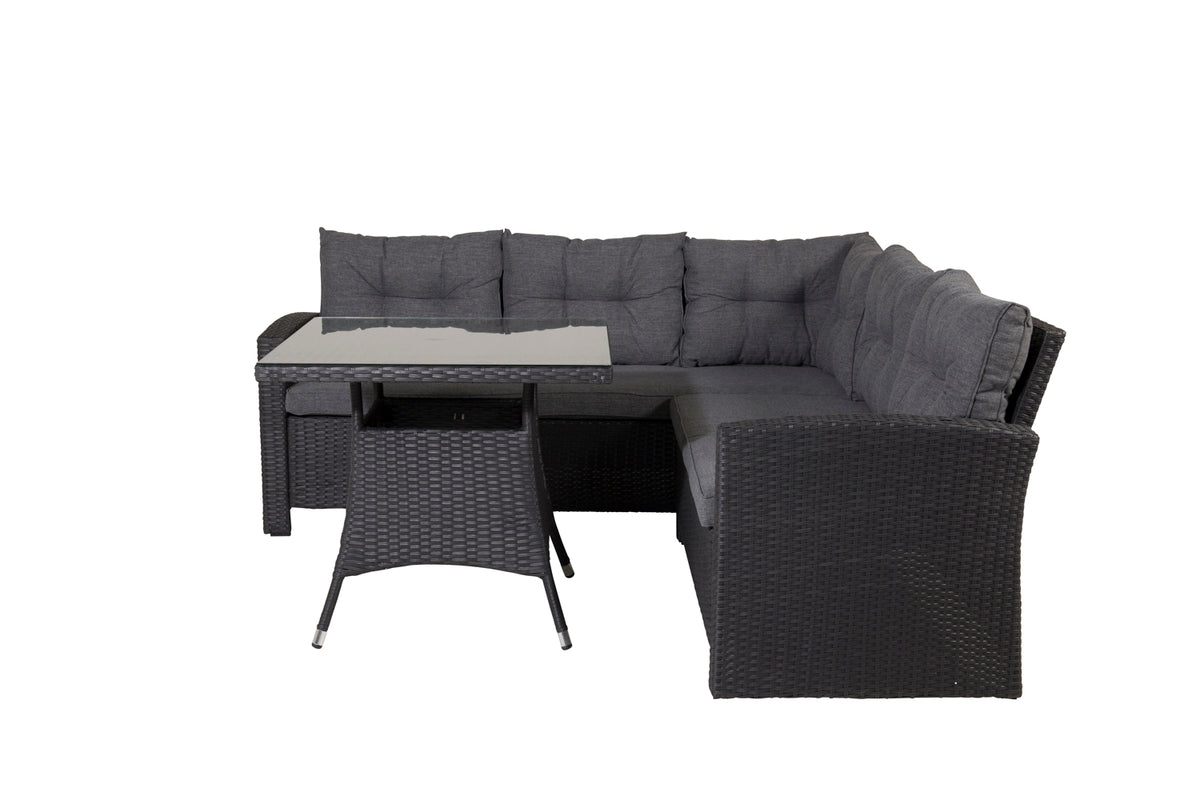 Venture Design Watford Hörngrupper Svart Svart