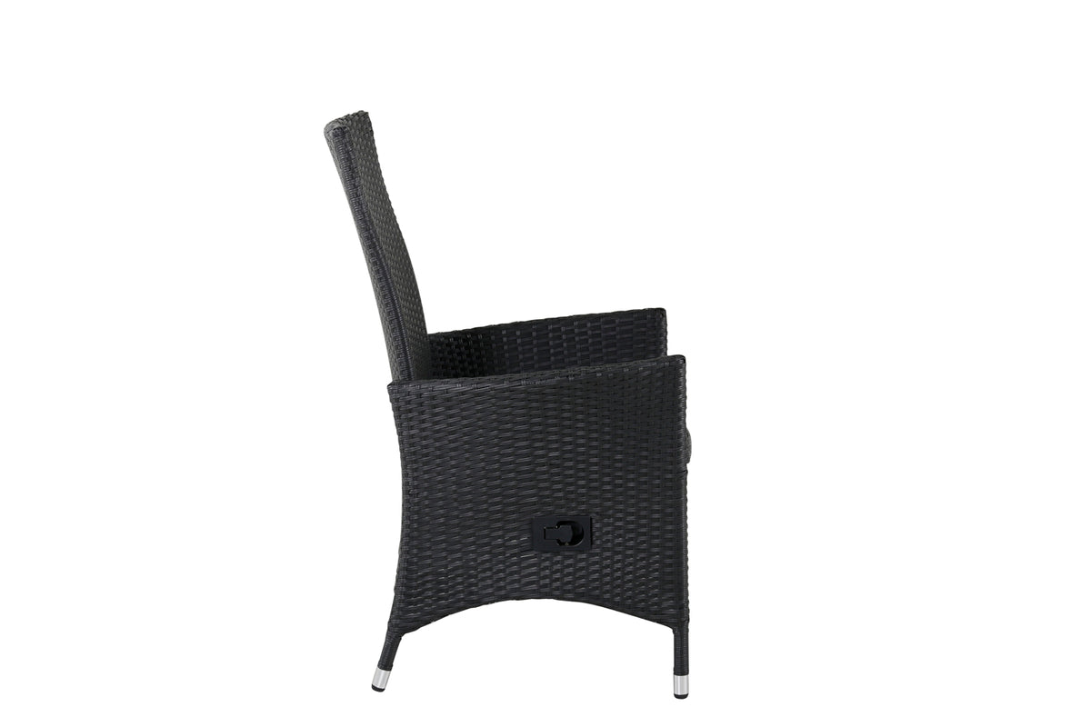 Venture Design Padova Reclinerstolar 2-pack Svart