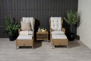 Venture Design Washington Lounge Set Natur