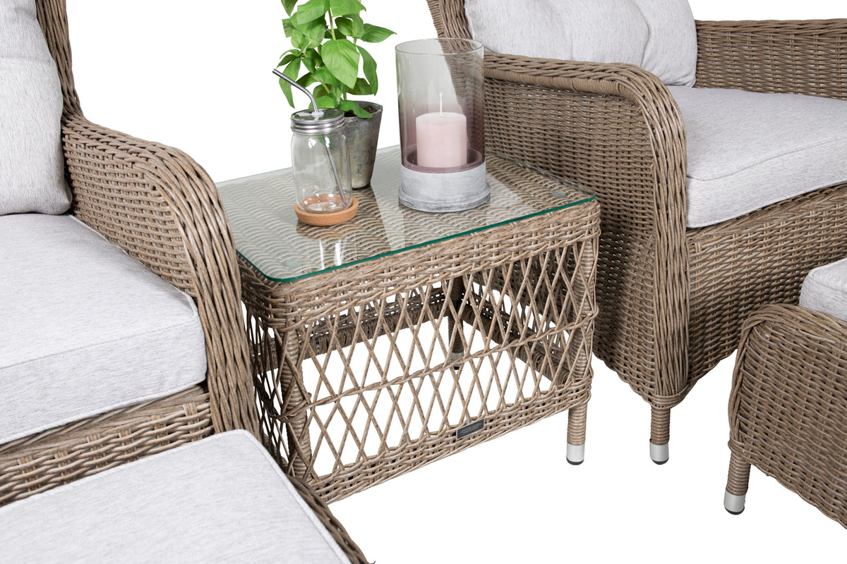 Venture Design Washington Lounge Set Natur