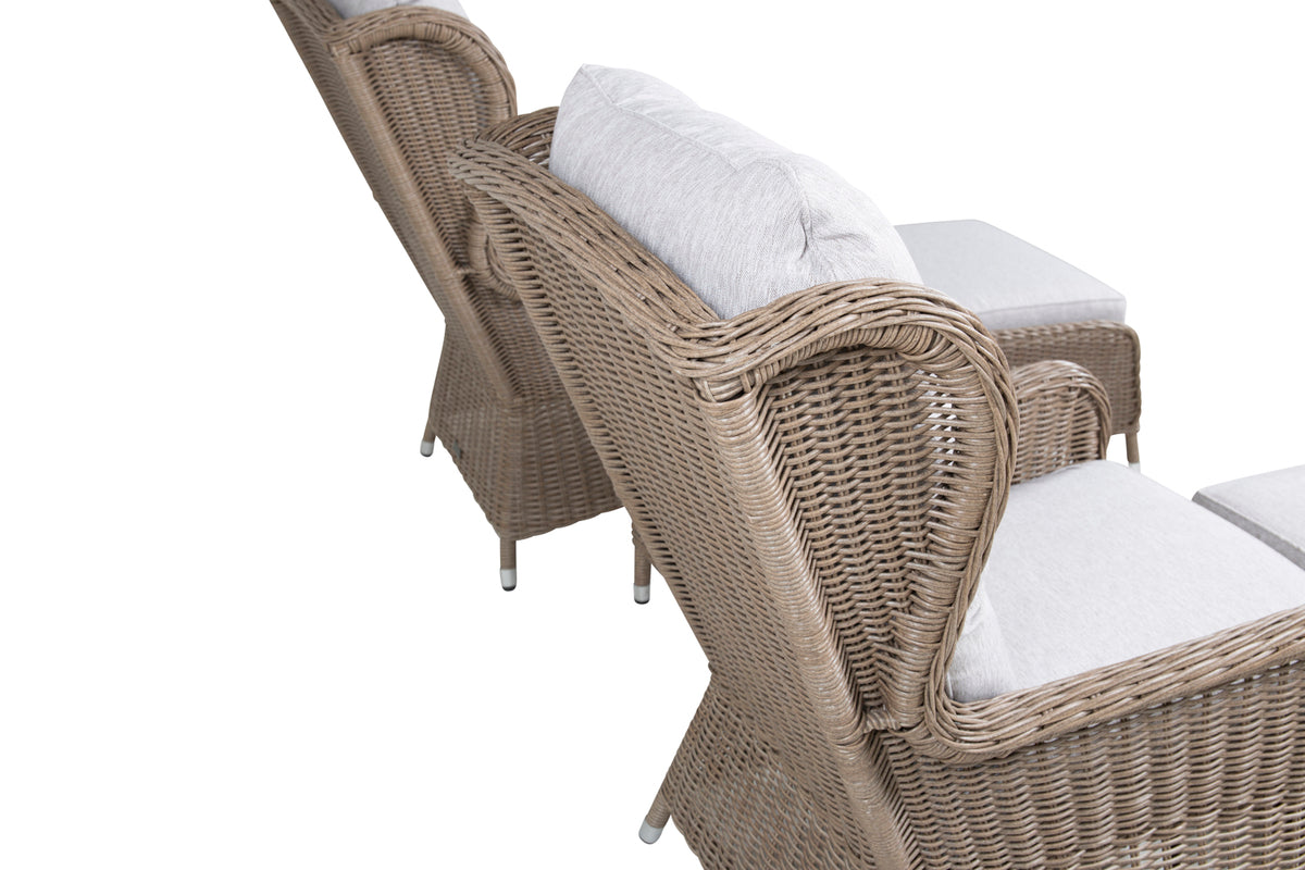 Venture Design Washington Lounge Set Natur