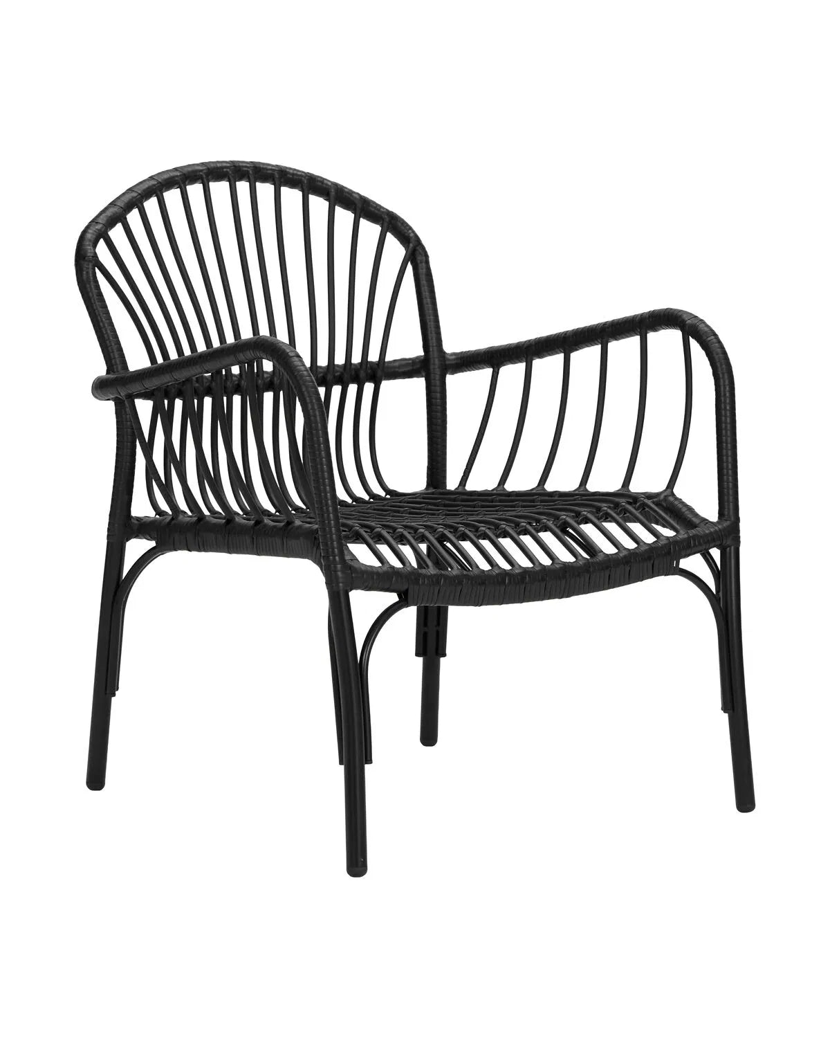 House Doctor Loungefåtölj, 2-pack, HDBrea, Svart
