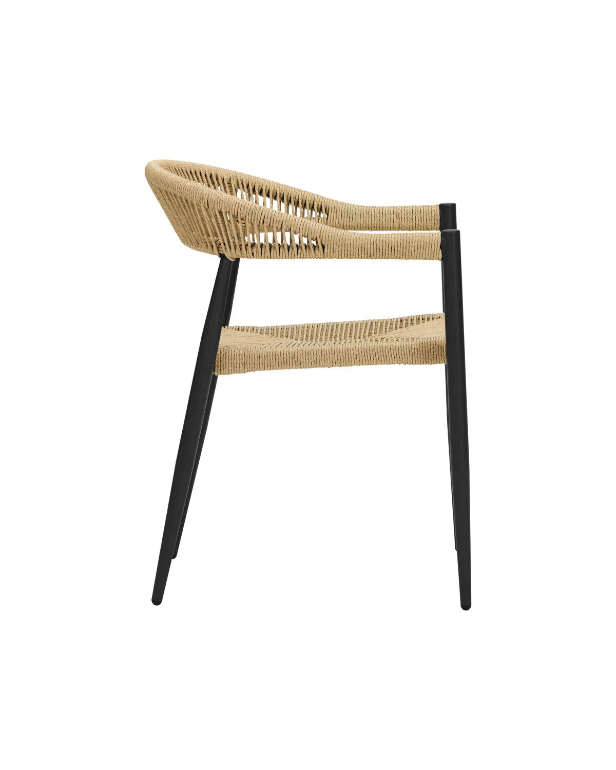 House Doctor Stol, 2-pack, HDCoon, Natur och Svart,