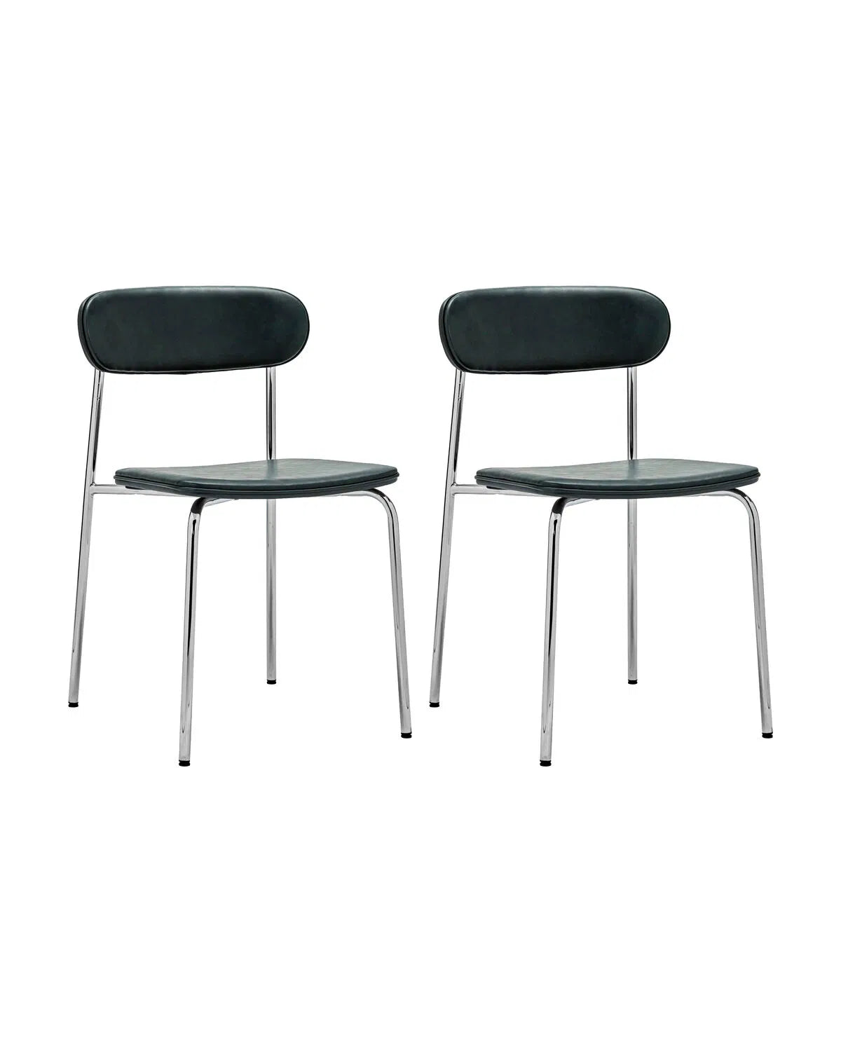 House Doctor Stolar, 2-pack, HDPova, Krom, Mörkgrön