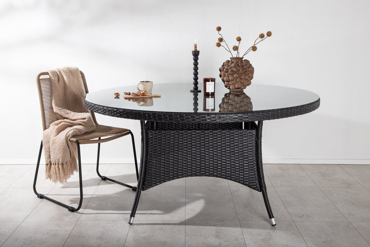 Venture Design Volta Runda Matbord ⌀150 Svart