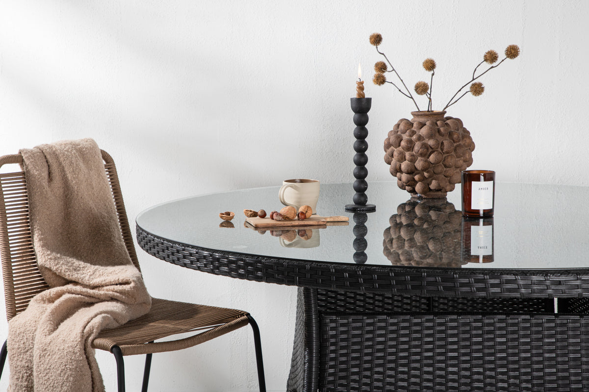 Venture Design Volta Runda Matbord ⌀150 Svart