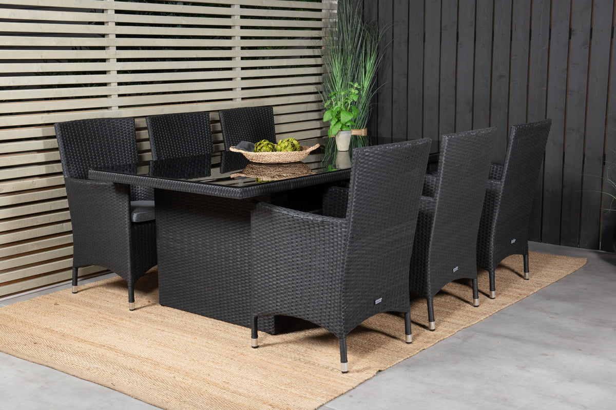 Venture Design Malin Matstolar 2-pack Svart