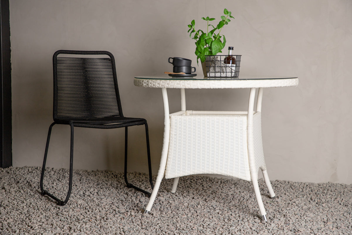 Venture Design Volta Runda Matbord ⌀90 Vit
