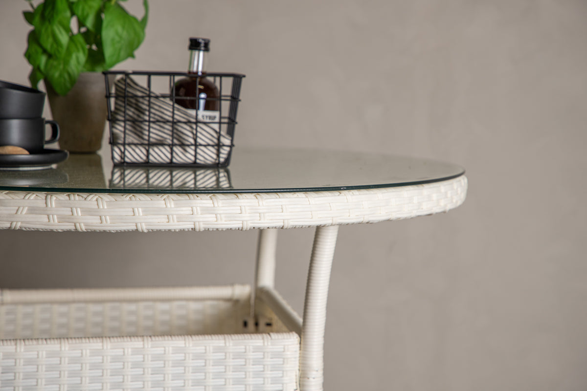 Venture Design Volta Runda Matbord ⌀90 Vit
