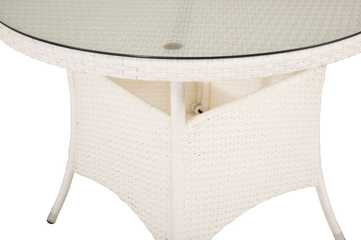 Venture Design Volta Runda Matbord ⌀90 Vit
