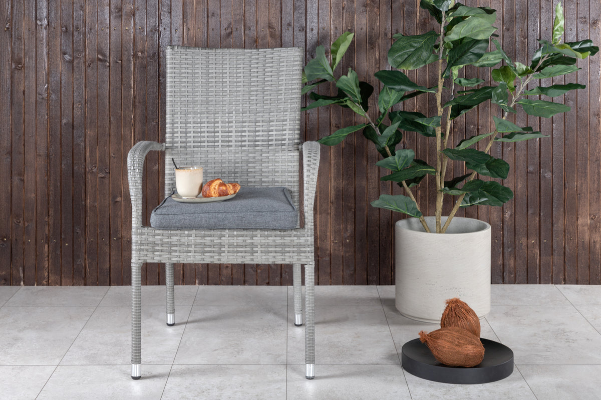 Venture Design Anna Matstolar 2-pack Grå