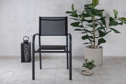 Venture Design Santorini Matstolar 2-pack Svart