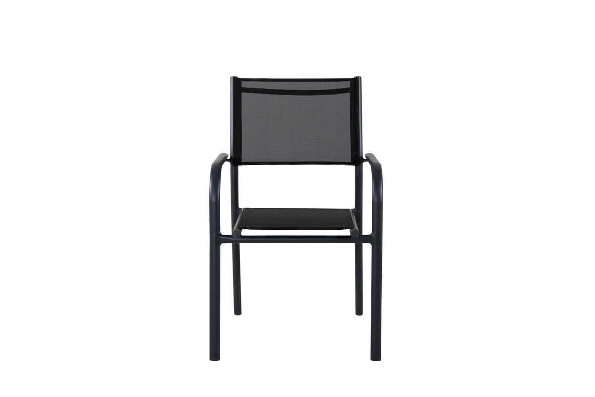 Venture Design Santorini Matstolar 2-pack Svart