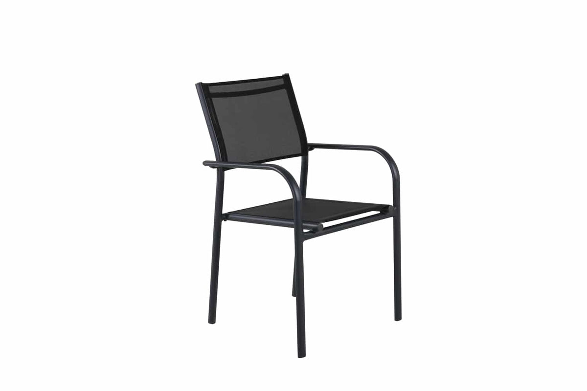 Venture Design Santorini Matstolar 2-pack Svart