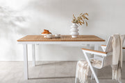 Venture Design Panama Rektangulära Matbord 160 x 90 Vit