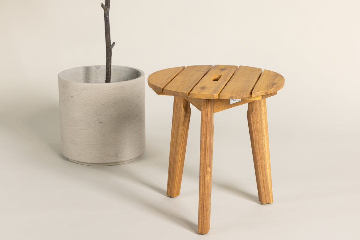 Venture Design Chania Sidobord ⌀40 Natur
