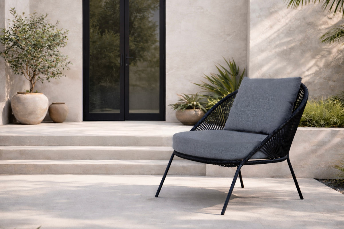 Venture Design Lindos Loungefåtöljer Svart