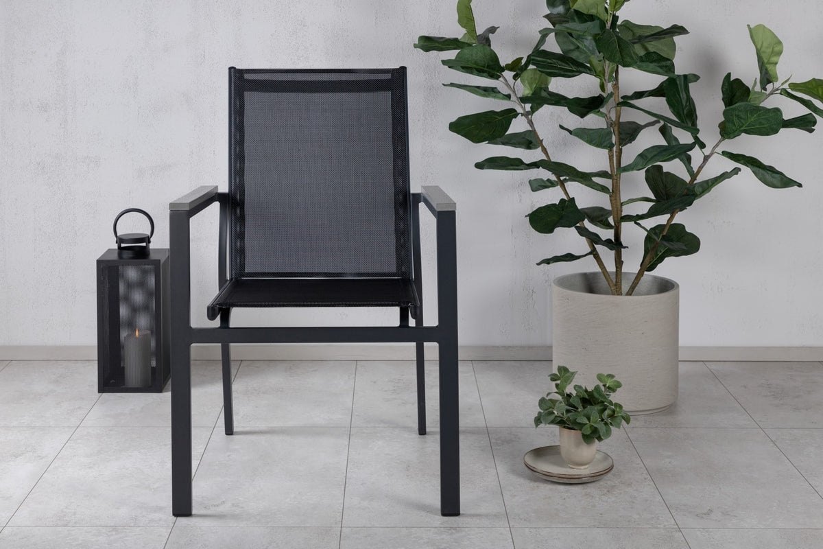 Venture Design Parma Matstolar 2-pack Svart