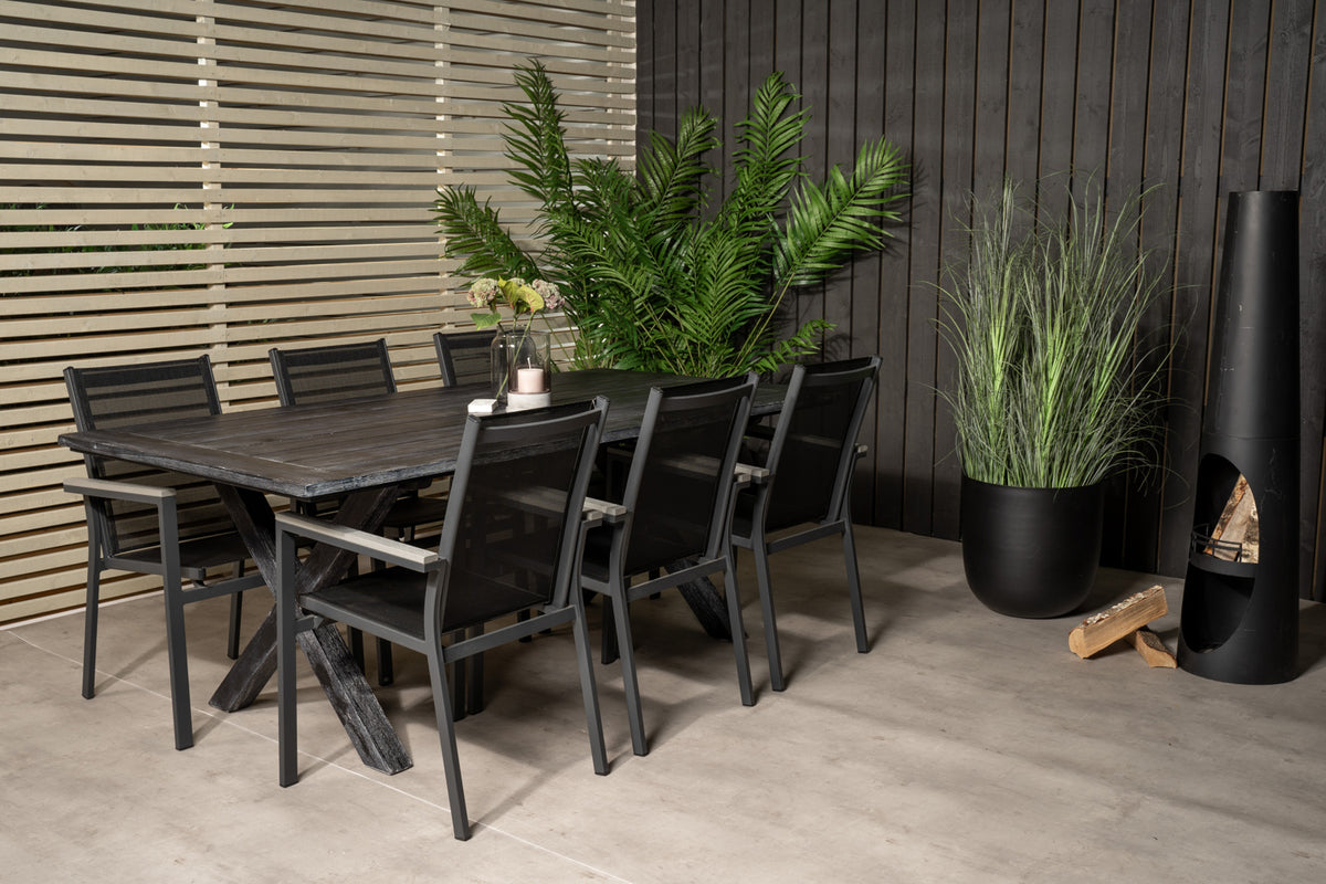 Venture Design Parma Matstolar 2-pack Svart