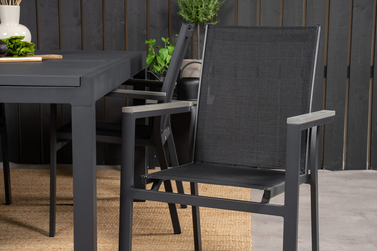 Venture Design Parma Matstolar 2-pack Svart