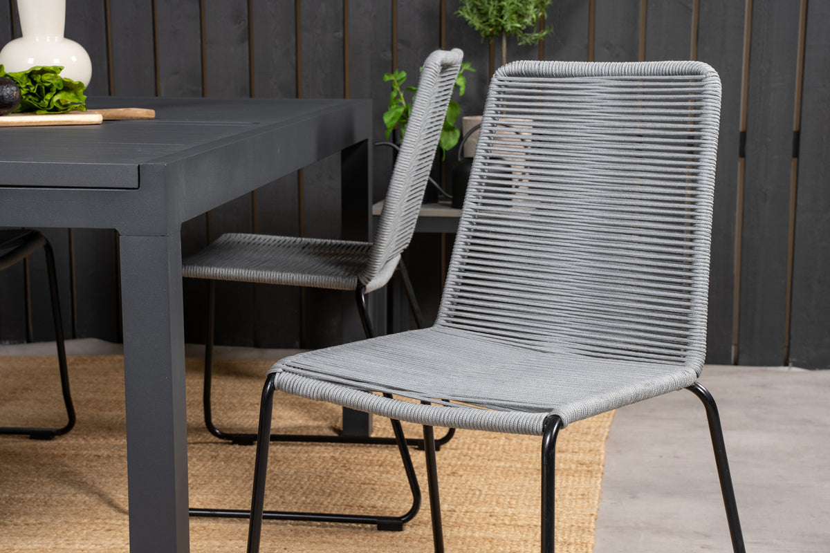 Venture Design Lindos Matstolar 2-pack Grå