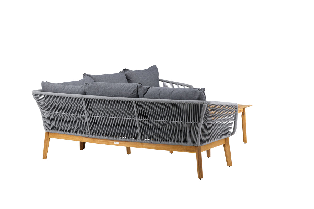 Venture Design Chania Hörngrupper Natur Grå