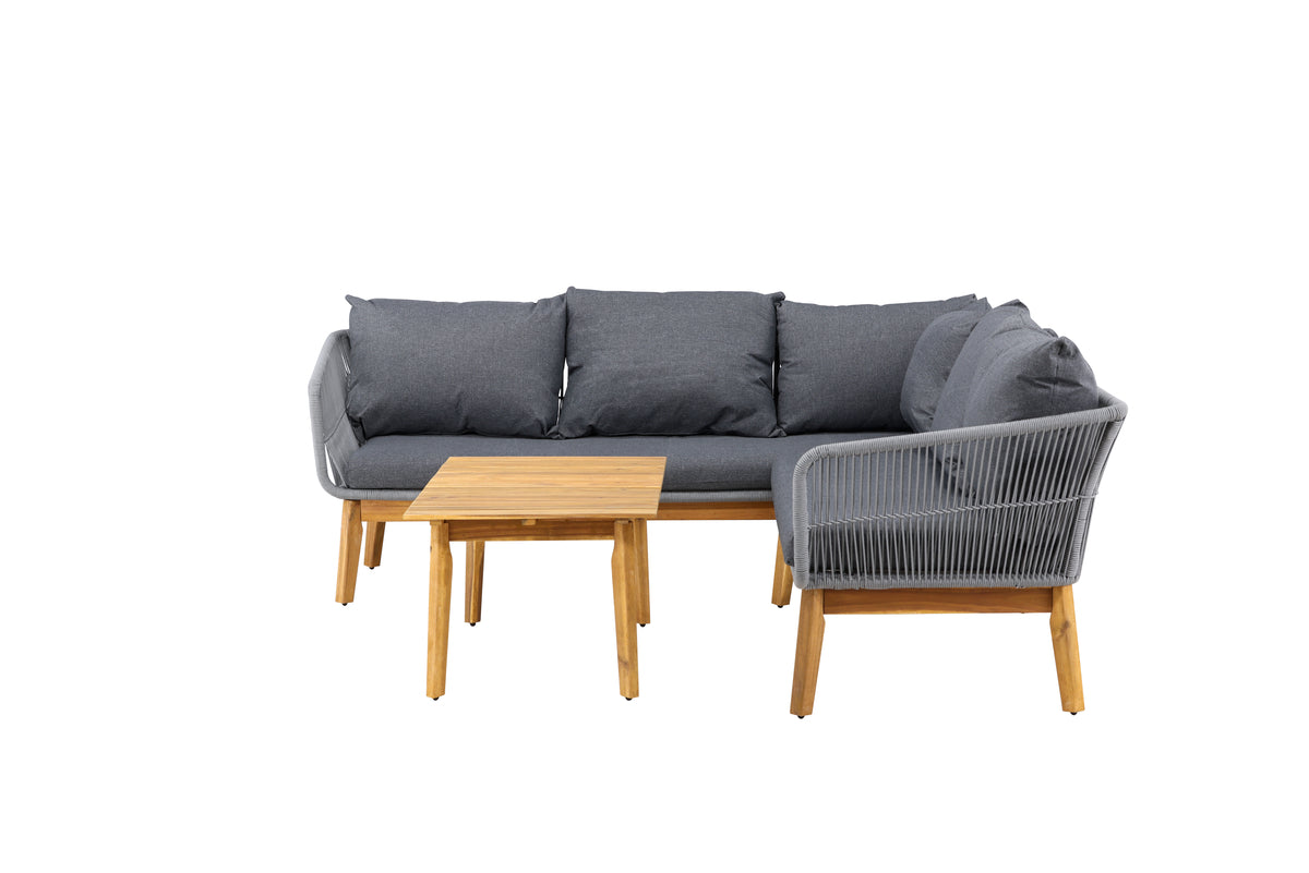 Venture Design Chania Hörngrupper Natur Grå
