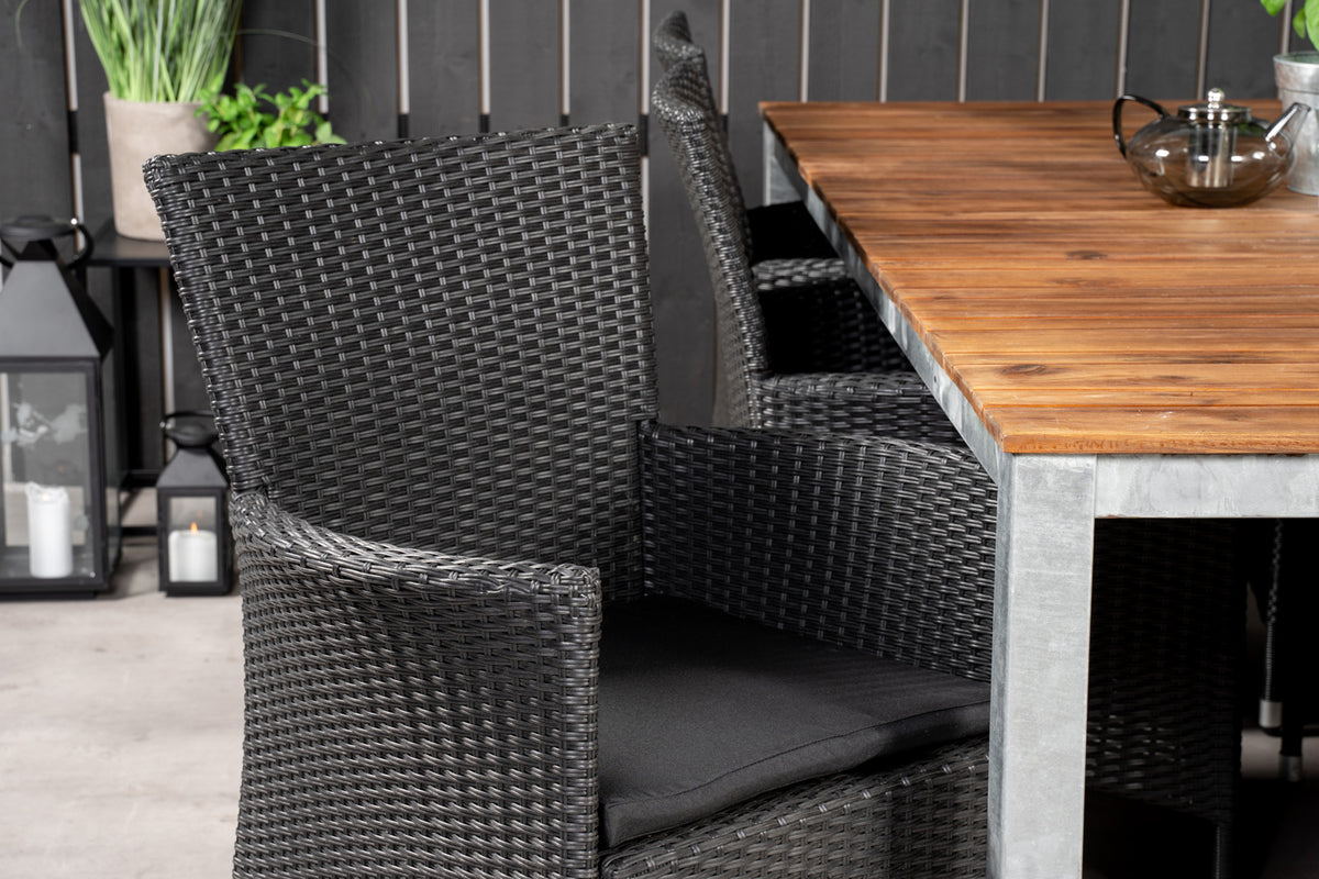 Venture Design Knick Matstolar 2-pack Svart