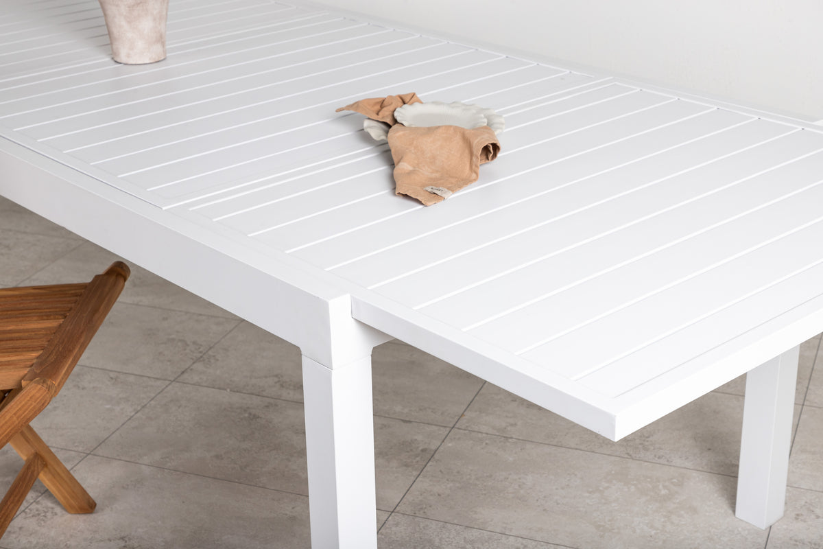 Venture Design Marbella Rektangulära Matbord 160 x 100 Vit