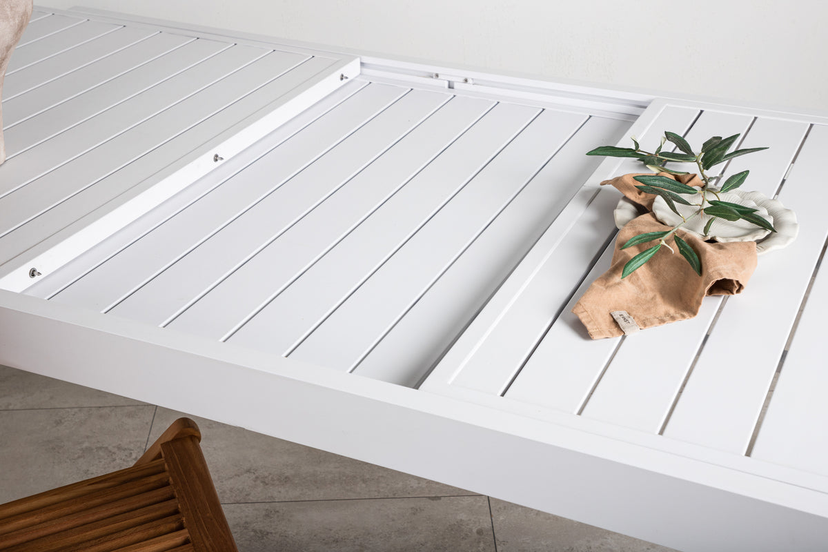 Venture Design Marbella Rektangulära Matbord 160 x 100 Vit