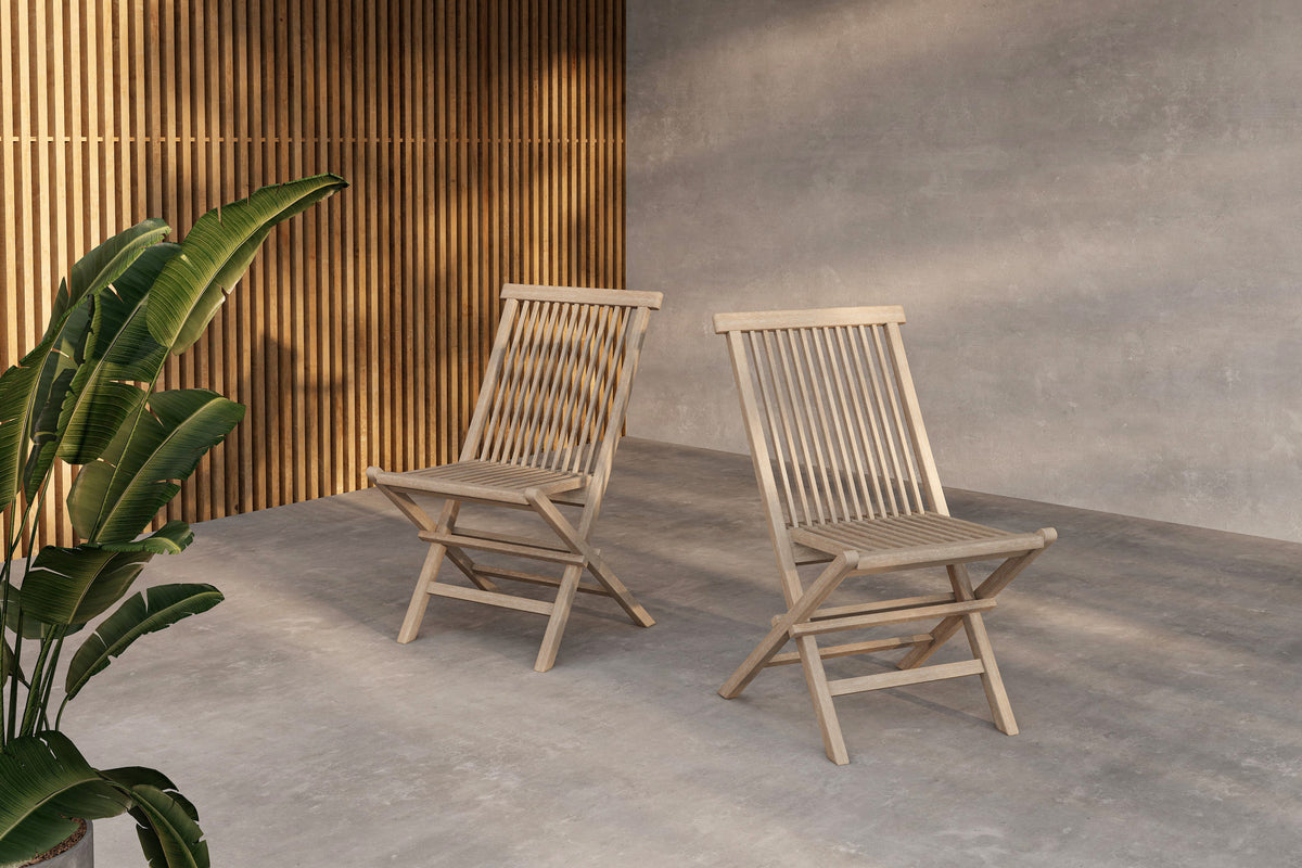 Venture Design Kenya Matstolar 2-pack Vitputsad