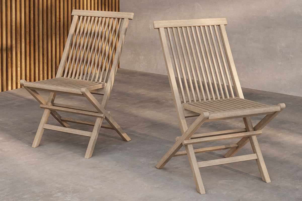 Venture Design Kenya Matstolar 2-pack Vitputsad