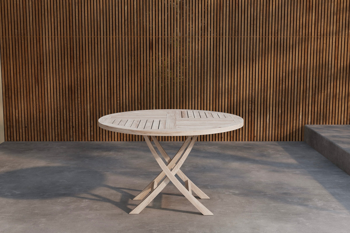 Venture Design Kenya Runda Matbord ⌀120 Vitputsad