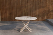 Venture Design Kenya Runda Matbord ⌀120 Vitputsad