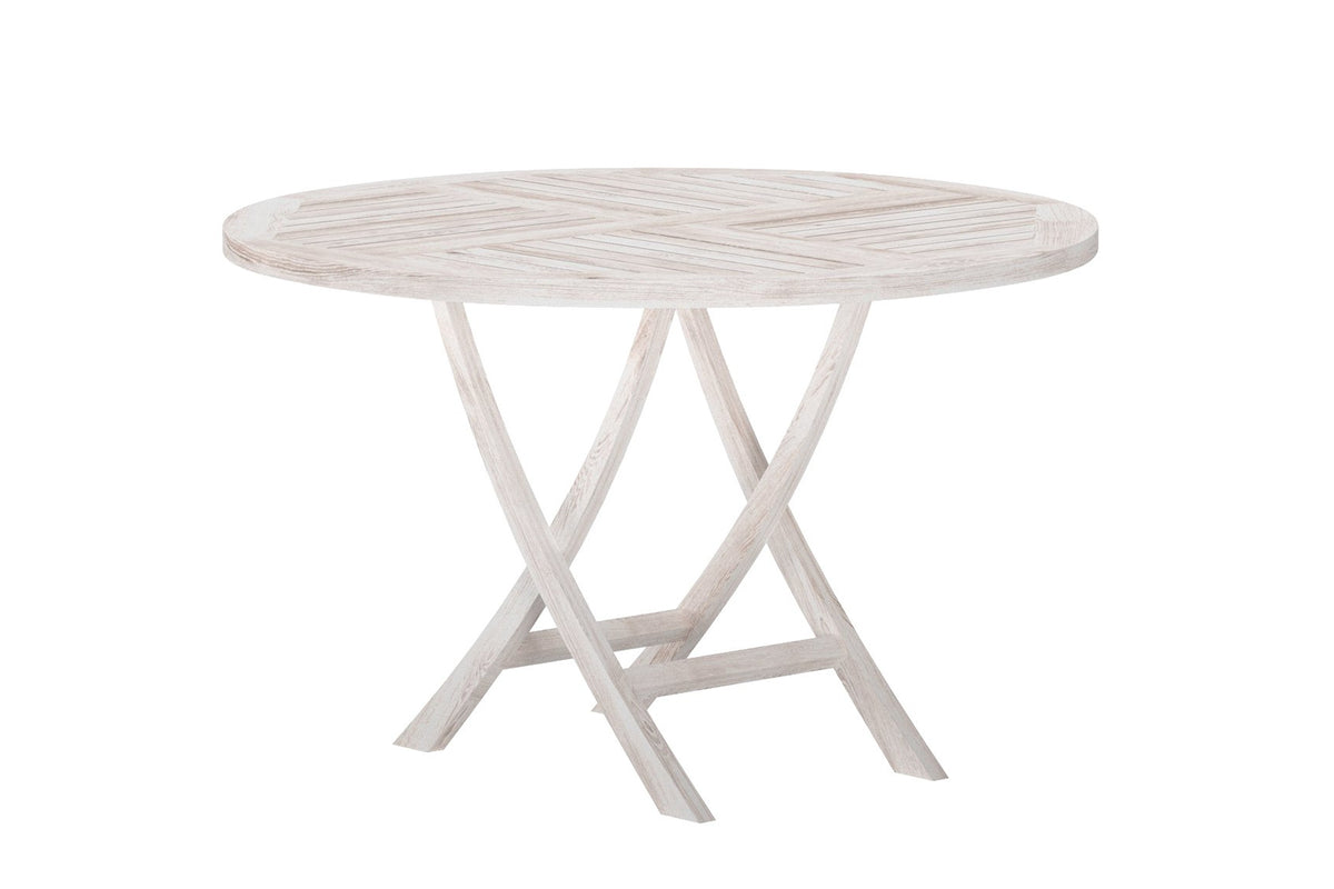 Venture Design Kenya Runda Matbord ⌀120 Vitputsad