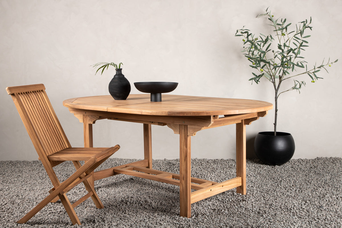 Venture Design Kenya Ovala Matbord 180 x 120 Natur