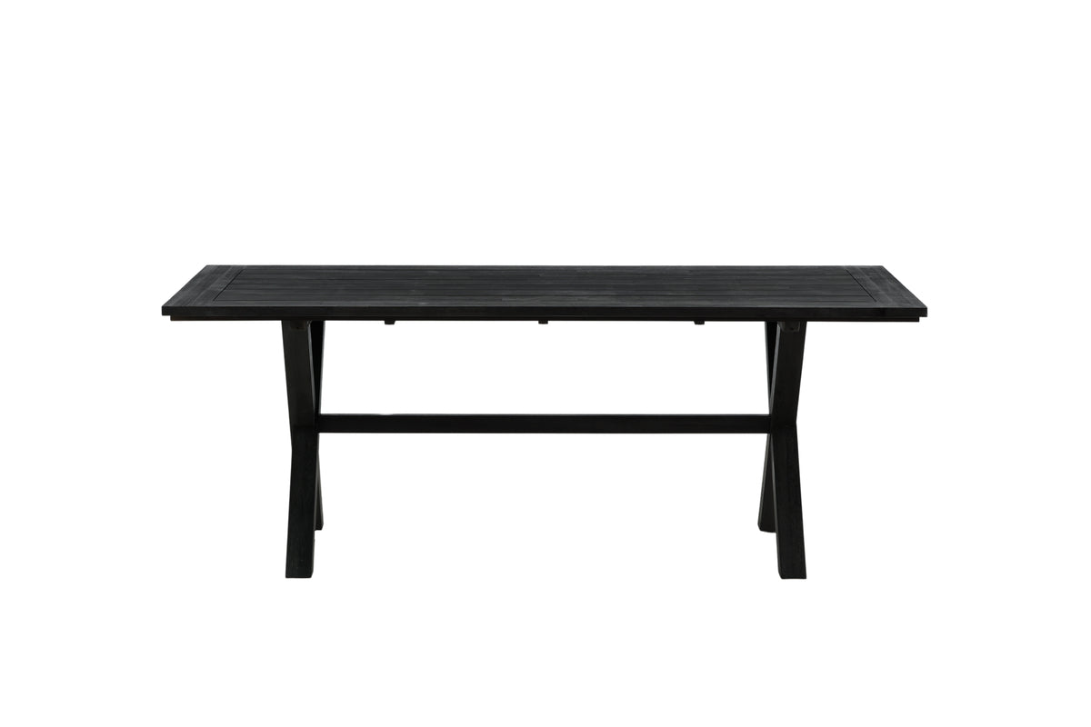 Venture Design Rives Rektangulära Matbord 200 x 100 Svart