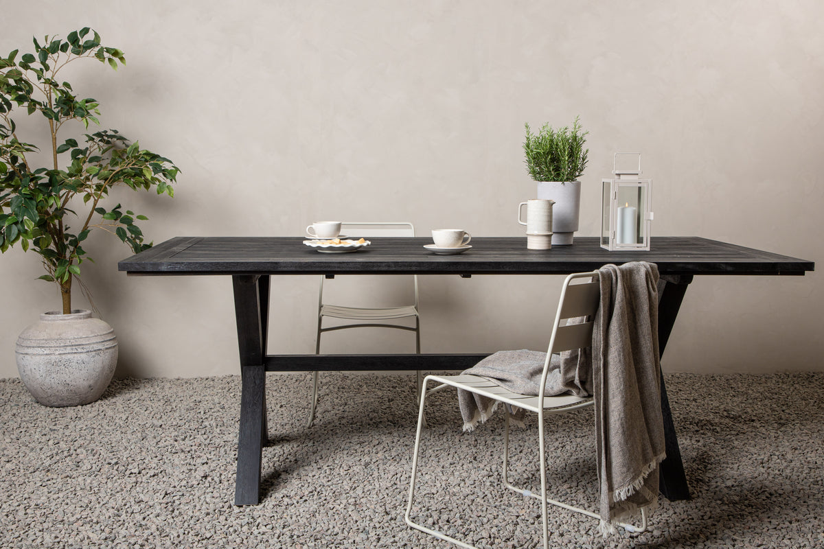Venture Design Rives Rektangulära Matbord 200 x 100 Svart