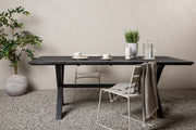 Venture Design Rives Rektangulära Matbord 200 x 100 Svart