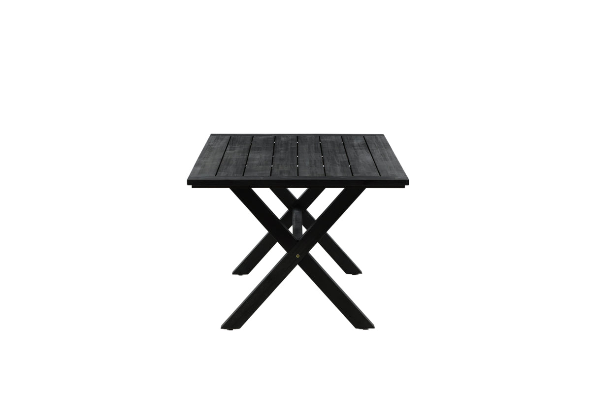 Venture Design Rives Rektangulära Matbord 200 x 100 Svart