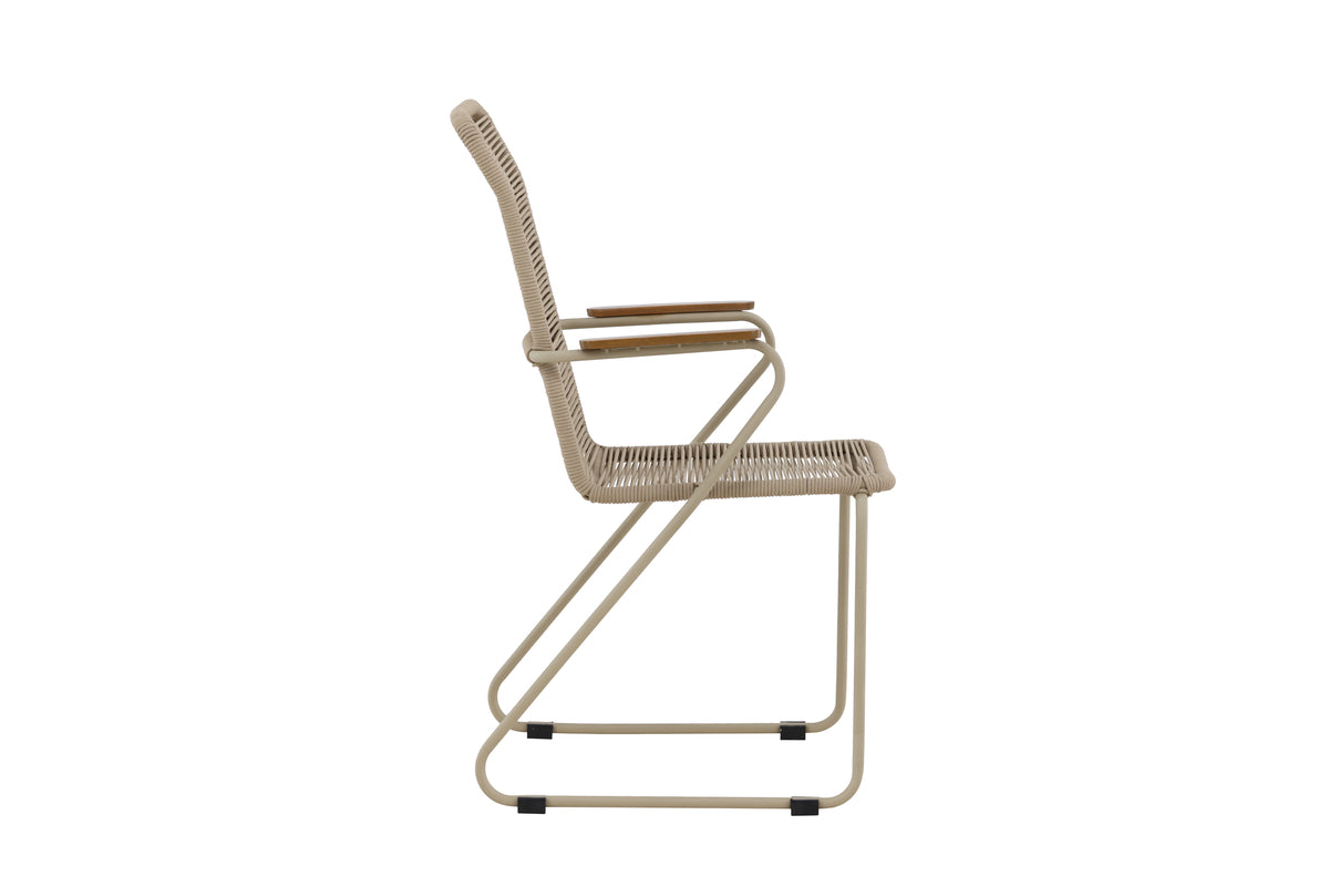 Venture Design Bois Matstolar Beige