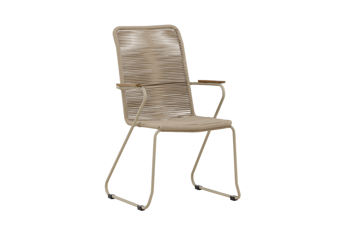 Venture Design Bois Matstolar Beige