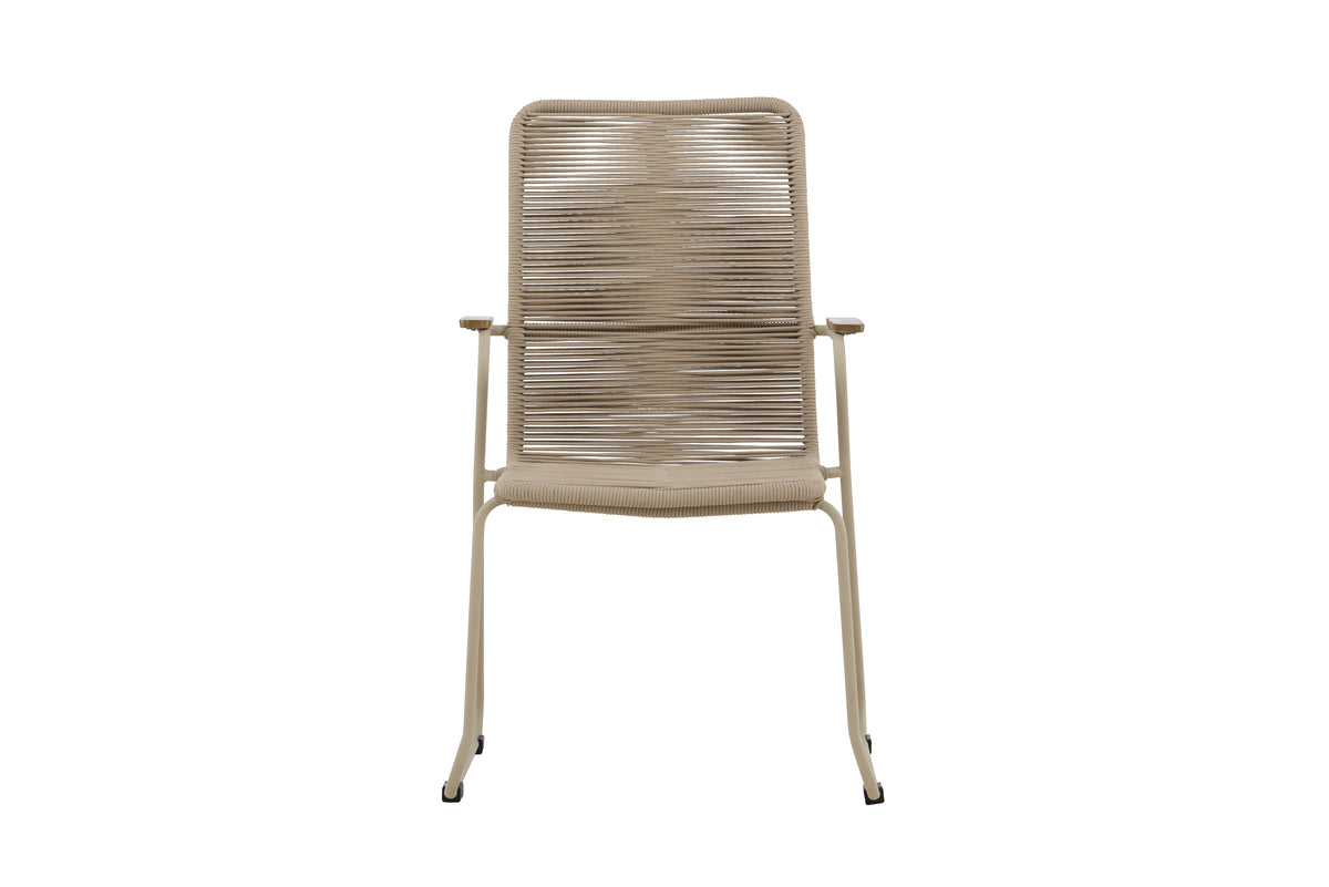 Venture Design Bois Matstolar Beige