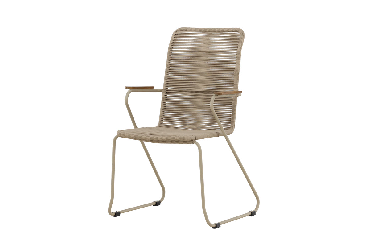 Venture Design Bois Matstolar Beige