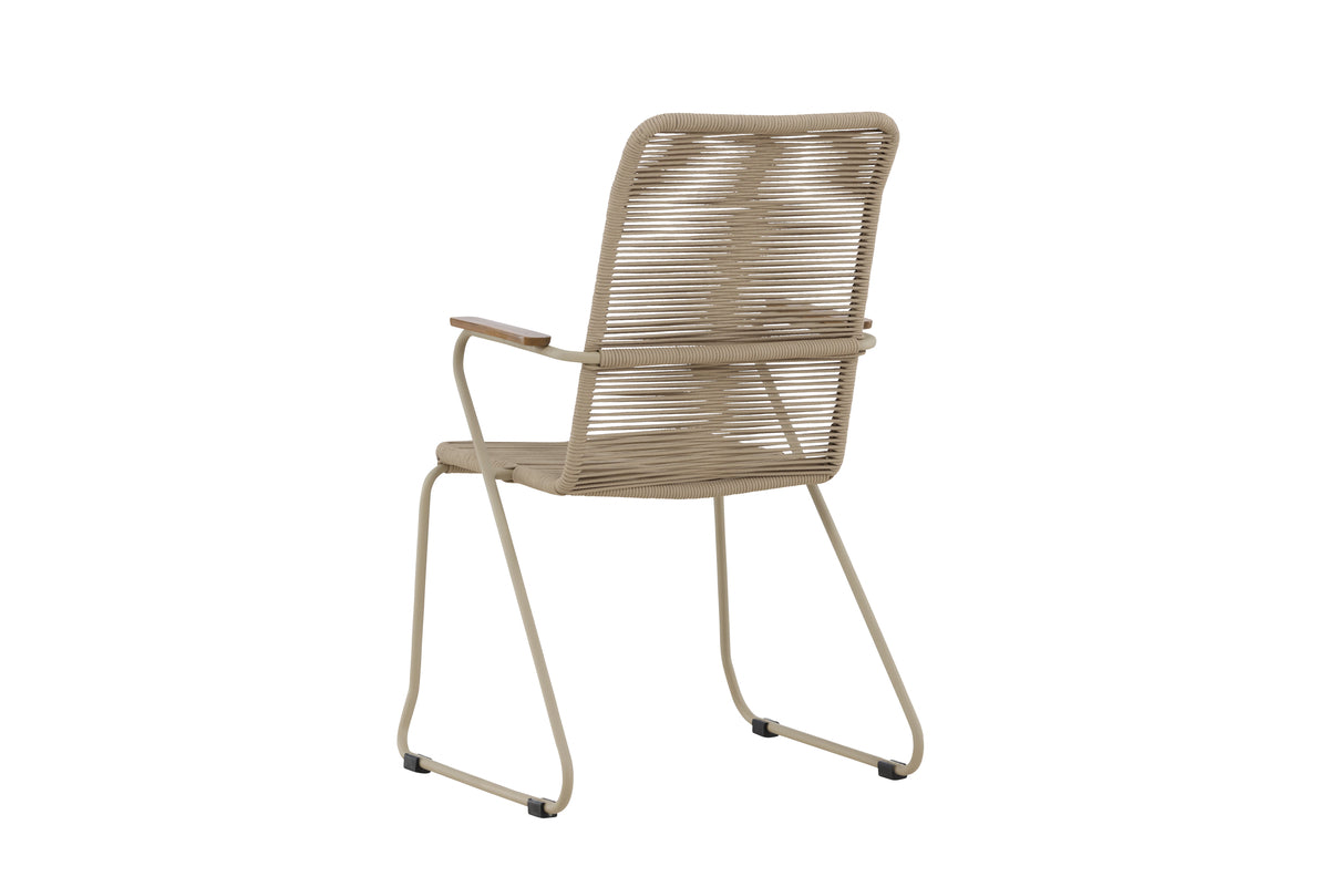 Venture Design Bois Matstolar Beige